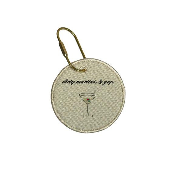 Dirty Martinis circle tag — Dirty martinis & yap · Script with Dirty martini
