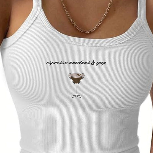 Espresso Martinis tank — Espresso martinis & yap · Script with Espresso martini
