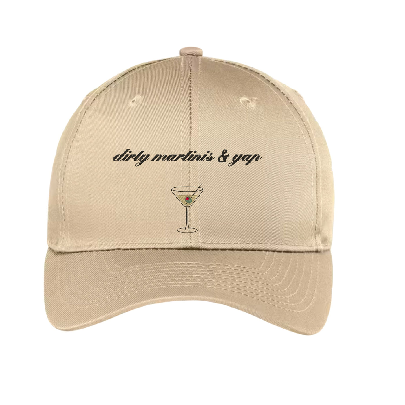 Dirty Martinis hat — Dirty martinis & yap · Script with Dirty martini