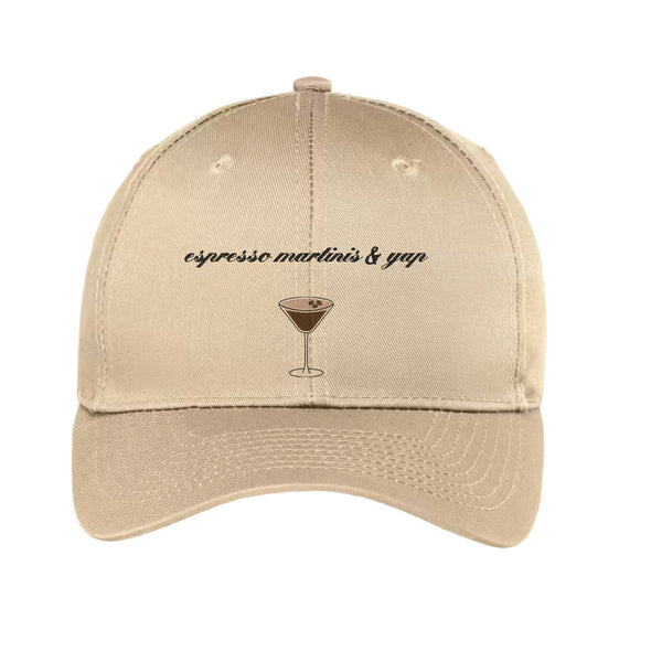 Espresso Martinis hat — Espresso martinis & yap · Script with Espresso martini